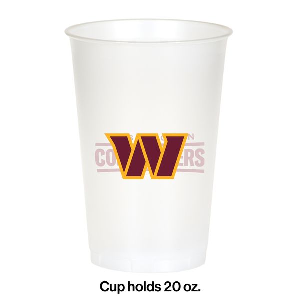 Washington Commanders - Cups 20oz 8Ct