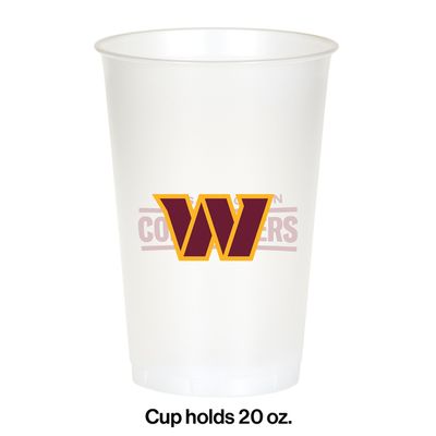 Washington Commanders - Cups 20oz 8Ct