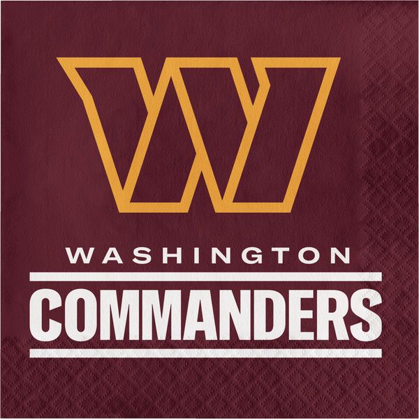 Washington Commanders - Luncheon Napkins 16 Ct