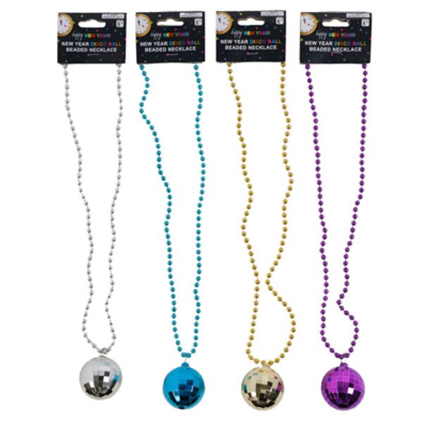 Disco Ball New Year Necklace