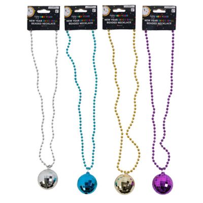 Disco Ball New Year Necklace