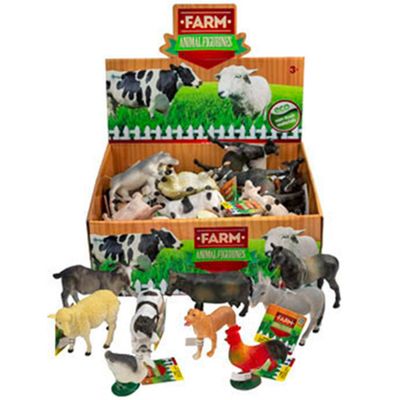 Farm Animal Figures Assorted