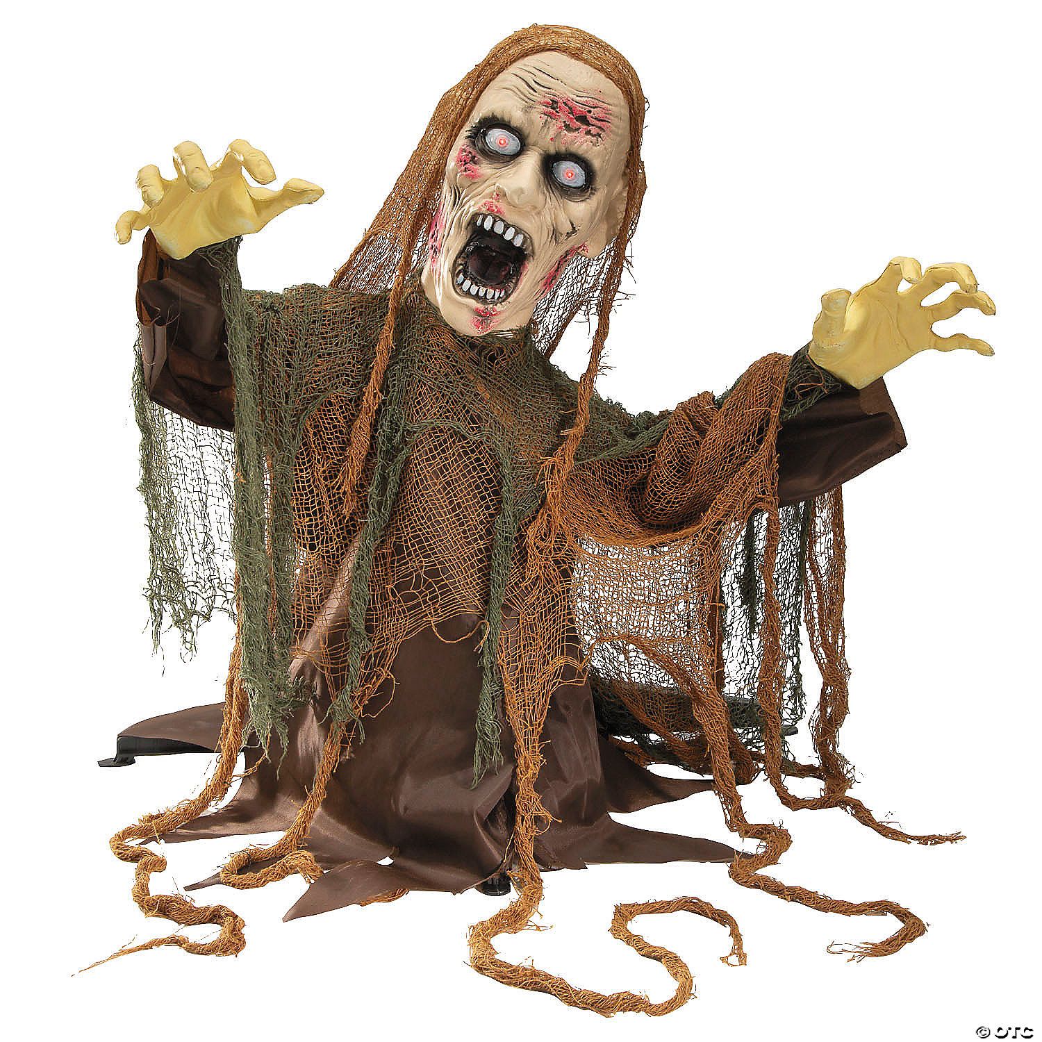 Zombie Ground Breaker Animated 2&#39; 3 -1/2&quot; Halloween Decoration