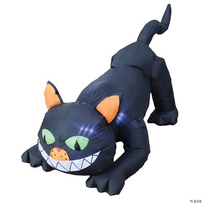 Inflatable Black Cat 78" Halloween Decoration