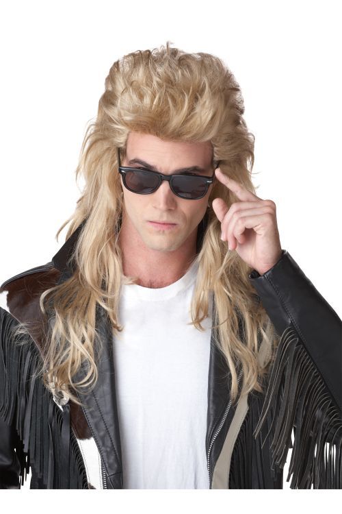 80&#39;S Rock Mullet  - Blonde