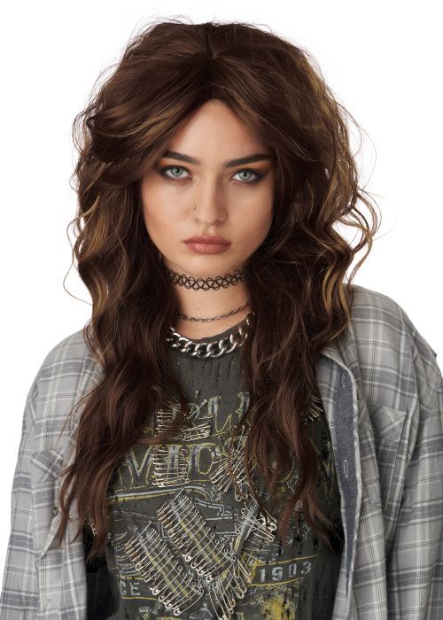 90&#39;S Grunge Rocker  - Brunette