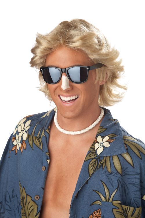 70&#39;S Feathered Hair  - Blonde