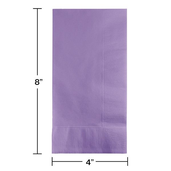 Dinner Napkins 2 Ply Luscious Lavendr 50 Ct