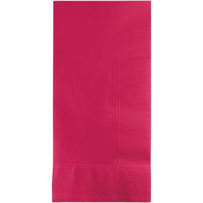 Dinner Napkins 2 Ply Hot Magenta 50 Ct