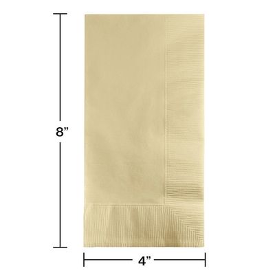 Dinner Napkins 2 Ply Ivory 50 Ct