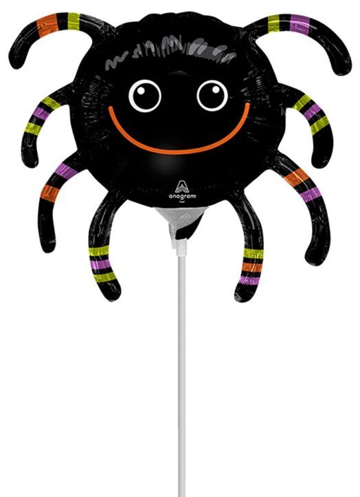 Smiley Spider - 14&quot; Air Filled Mylar