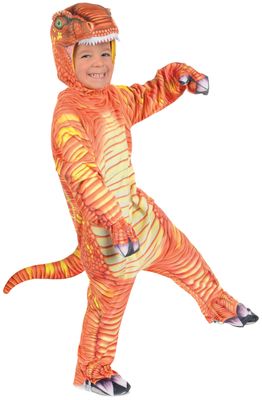 T-Rex Orange-Printed