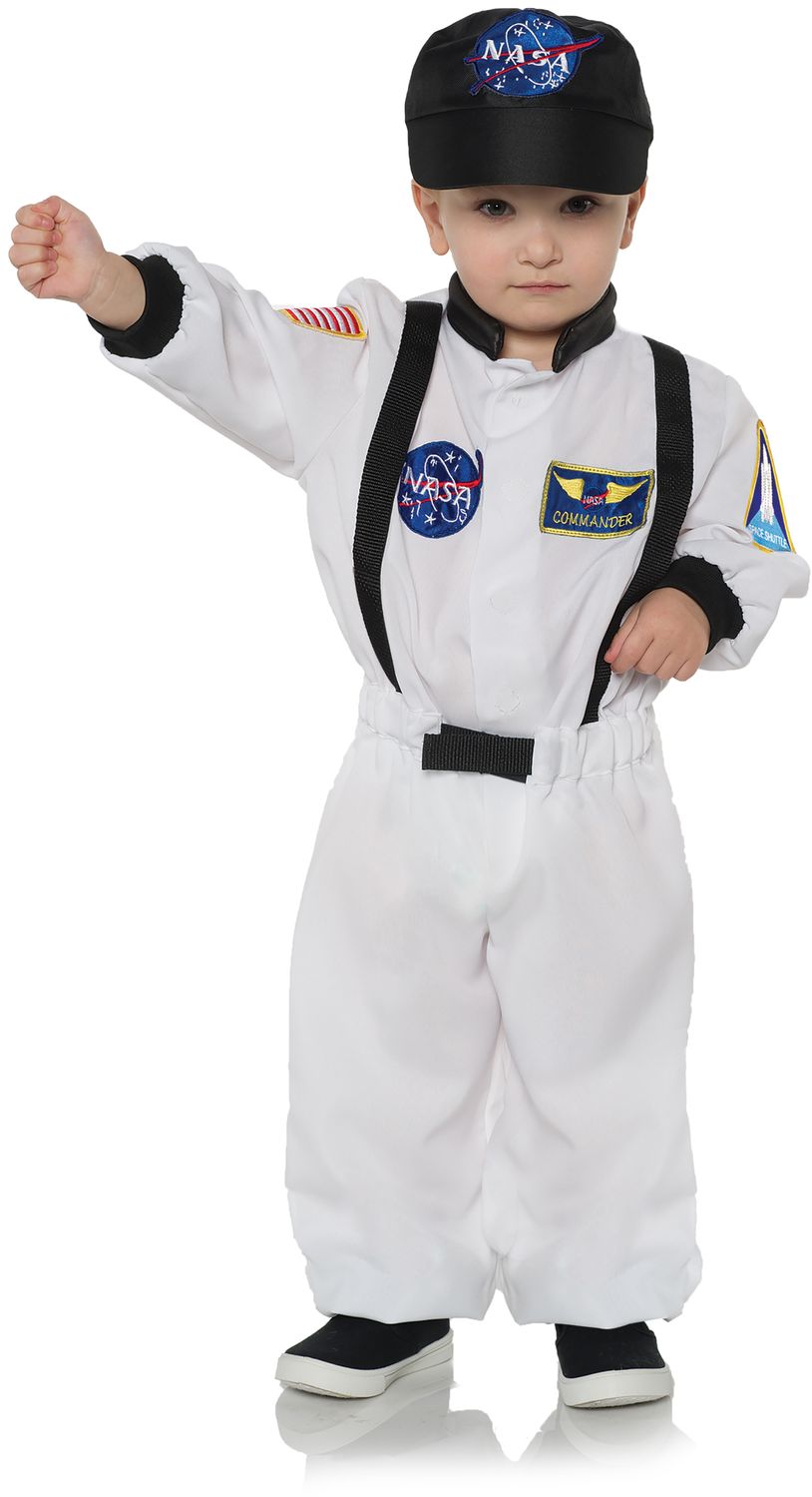 Astronaut Toddler - White, Attribute: Boys, Size: Large