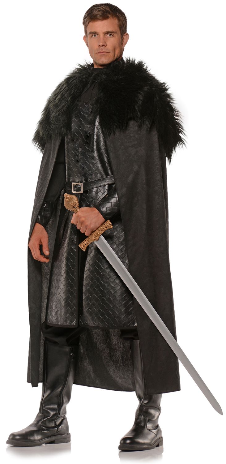 Renaissance Cape, Color: Black, Size: Adult