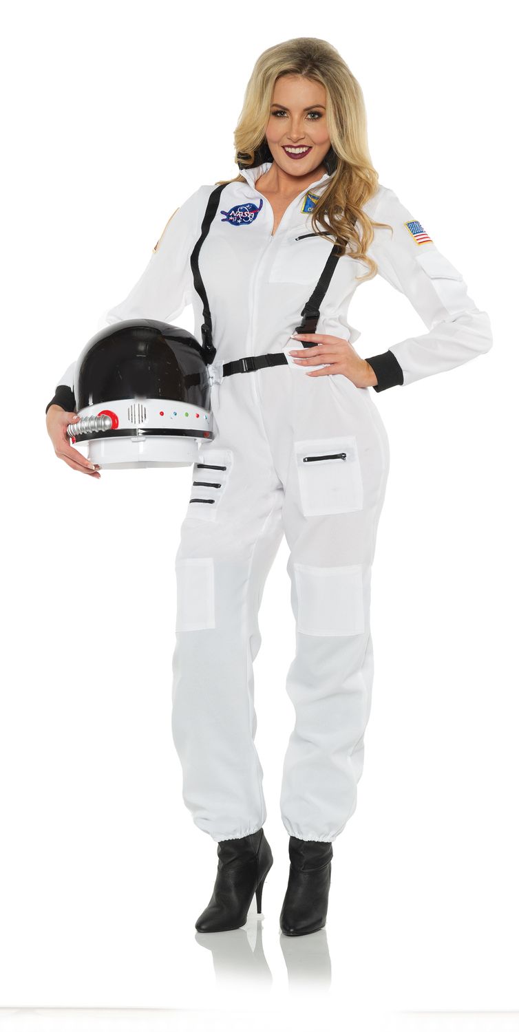 Female Astronaut - White, Attribute: Womens, Size: Large