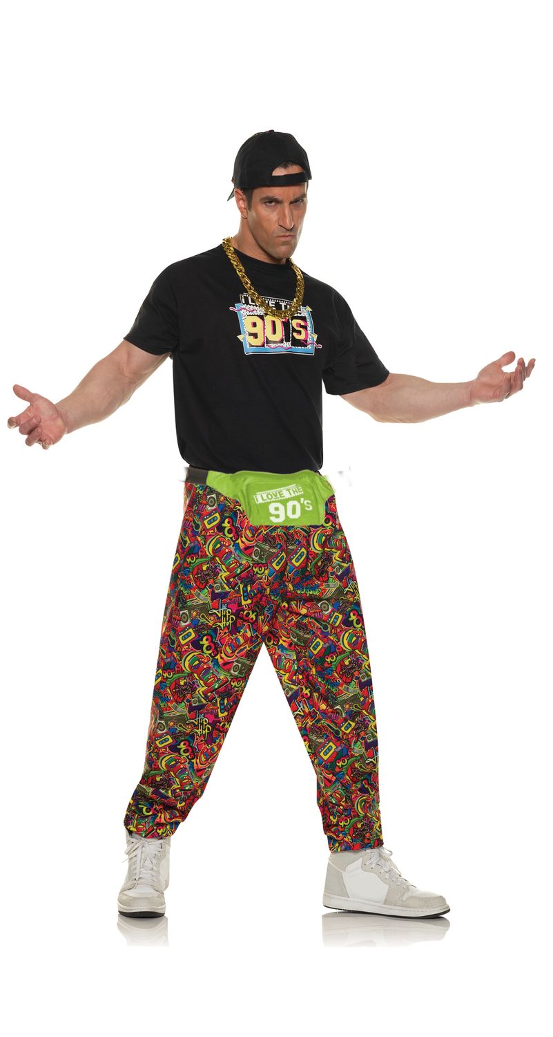 90’S Baggy Pants, Attribute: Adult, Size: One Size