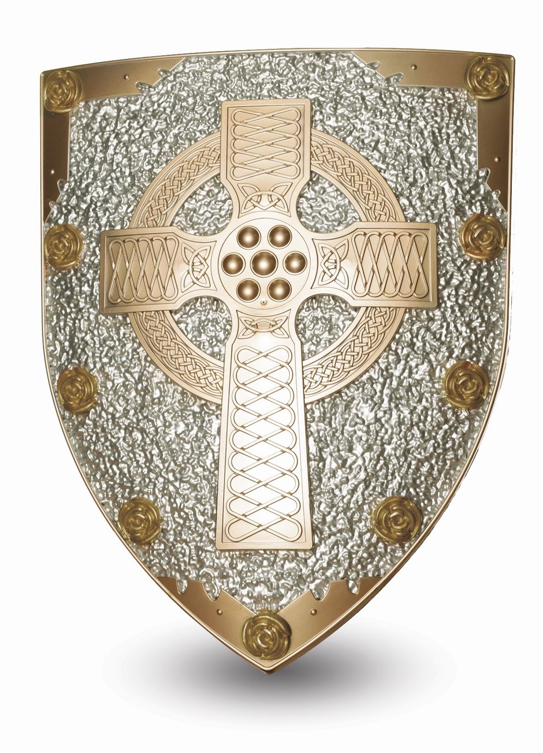 Gold and Silver Shield