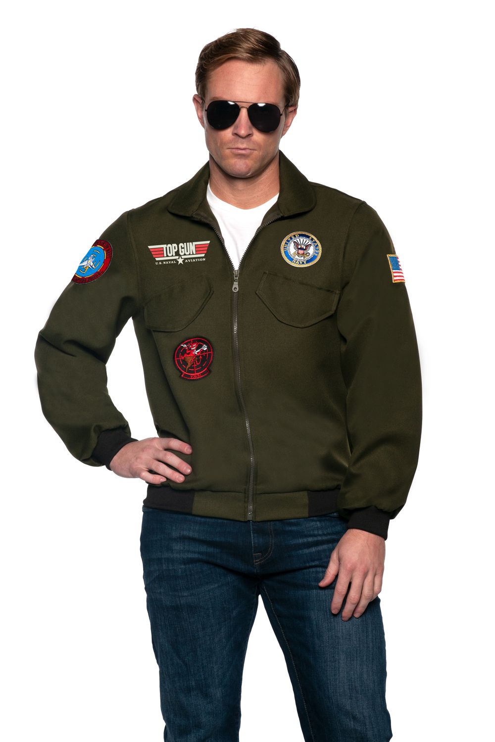 US Navy™ TOPGUN Unisex Pilot Jacket, Attribute: Unisex, Size: One Size