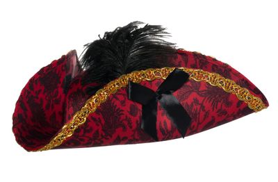 Tri Corner Fancy Pirate Hat
