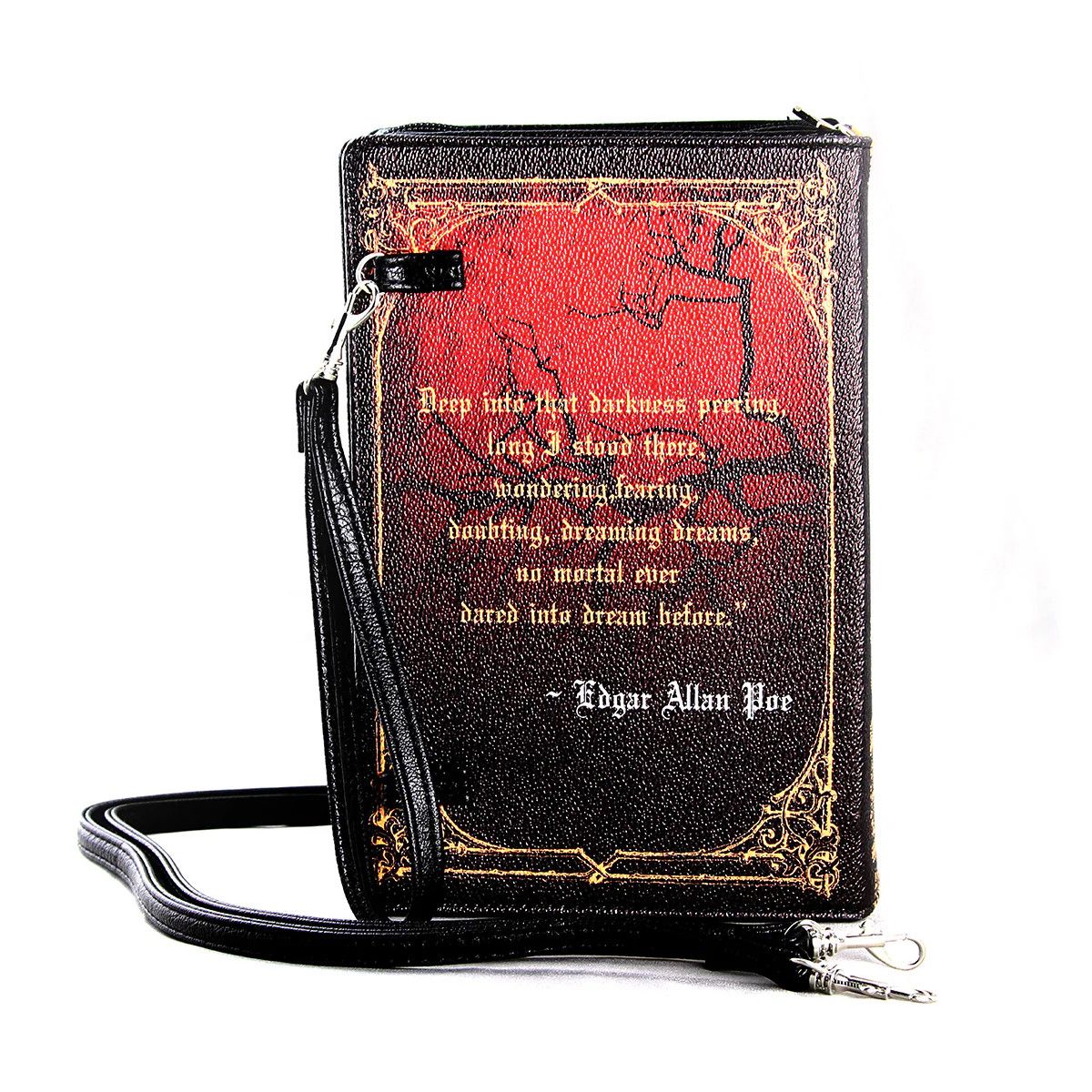 The Raven - Book Clutch Bag