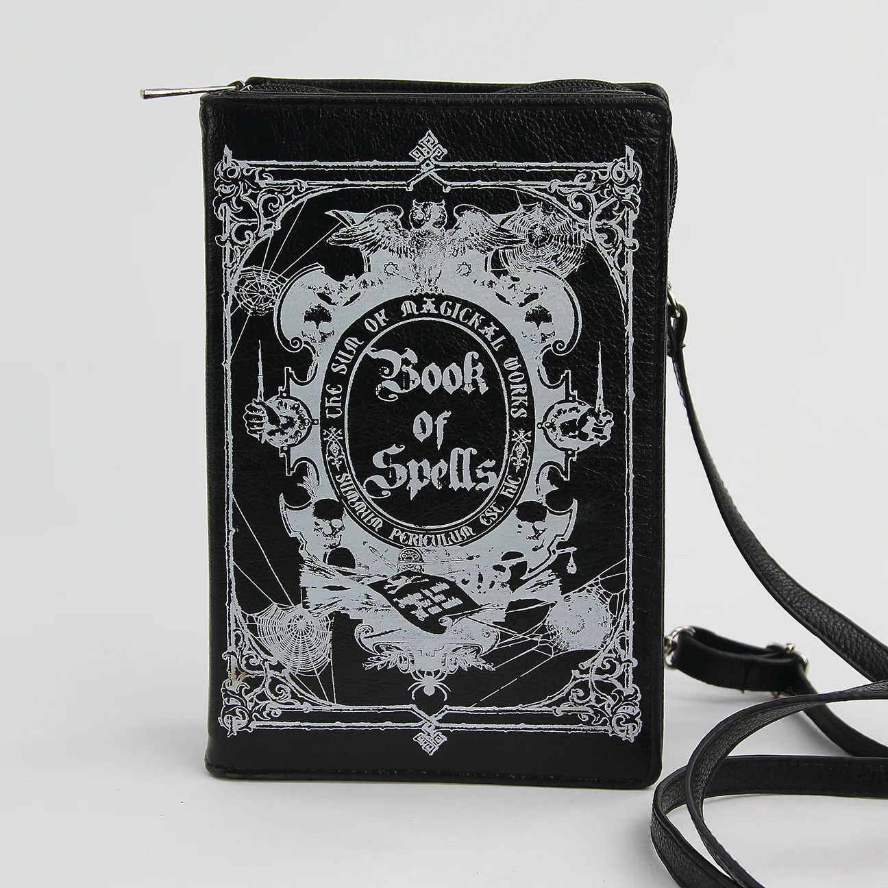 Glow Book Of Spells - Book Clutch Bag