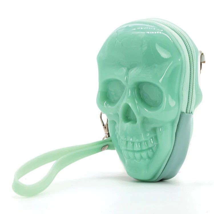 Skull Head - Coin Purse