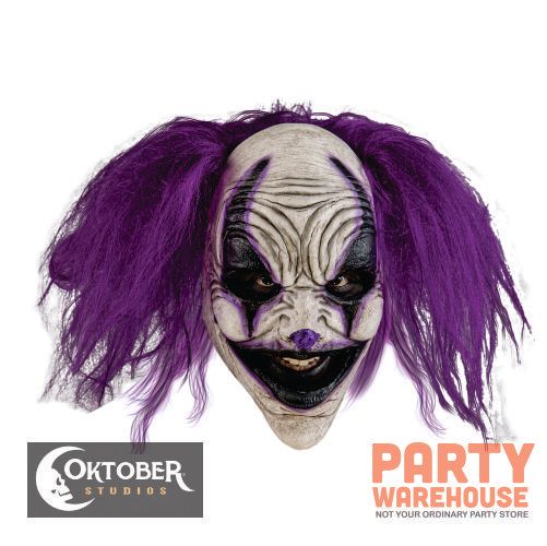 Carousel Clown Purple - Top Mask