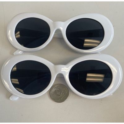 Glasses -  Classic Clout White Rim