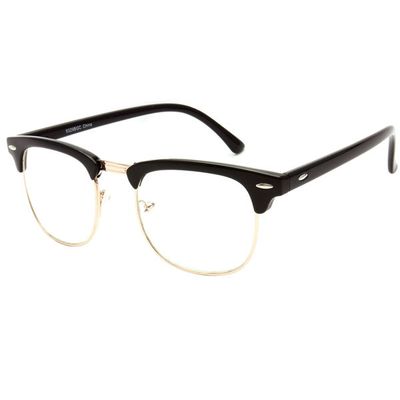 Glasses -  Classic Retro Clear Browline