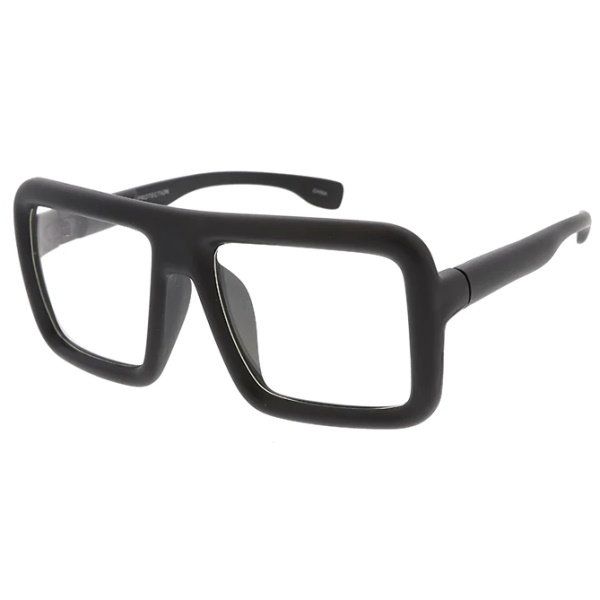 Glasses -  Clear Thick Square