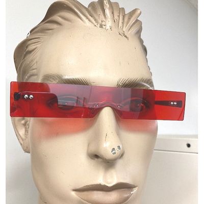 Glasses -  Rectangular Shield Front