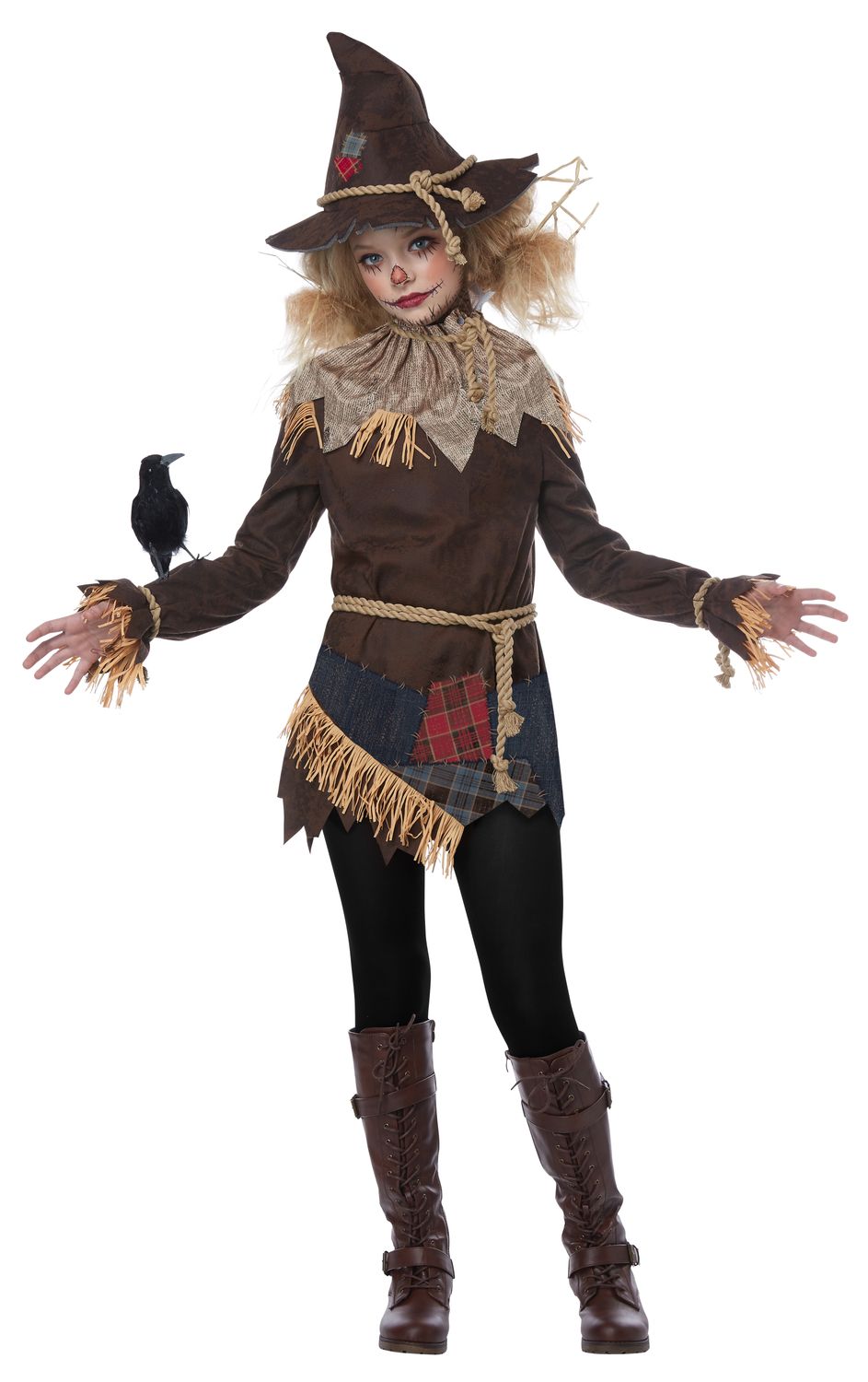 Creepy Scarecrow, Attribute: Girls, Size: Large 10-12