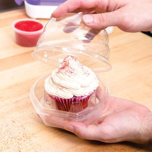 Cupcake Swirl Dome - Single Cup Hinged