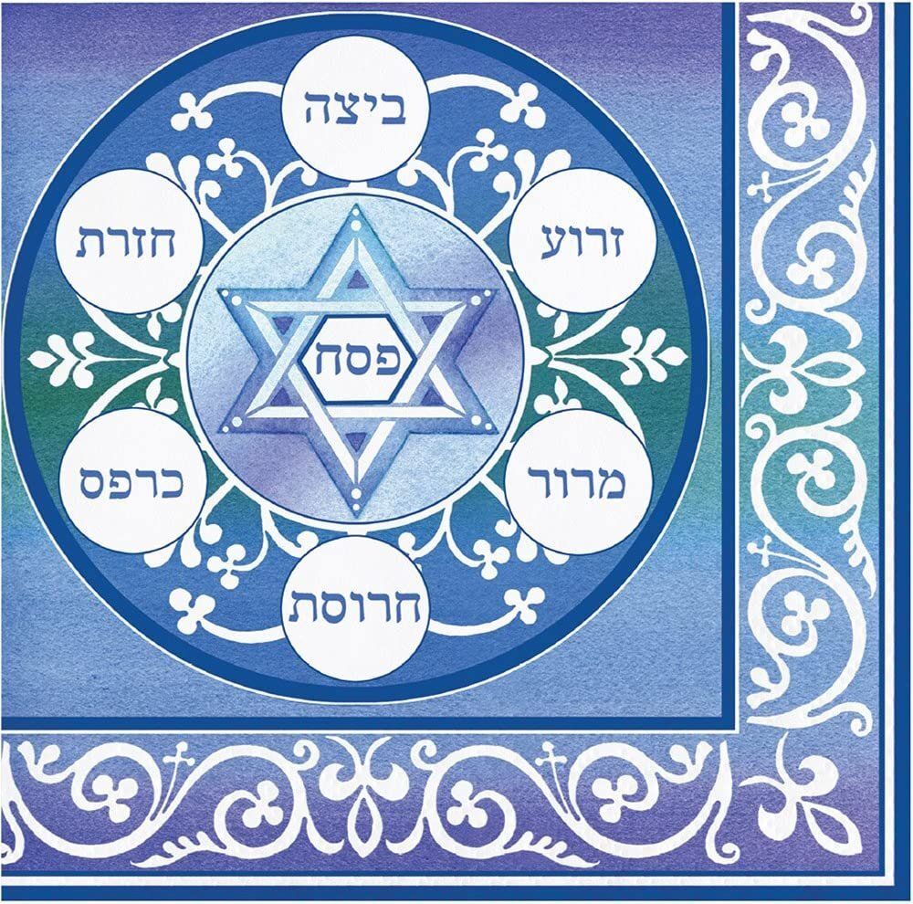 Pesach - Beverage Napkins 16ct
