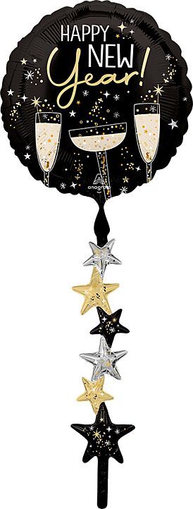 Bubbly New Year - 69&quot; Airwalker