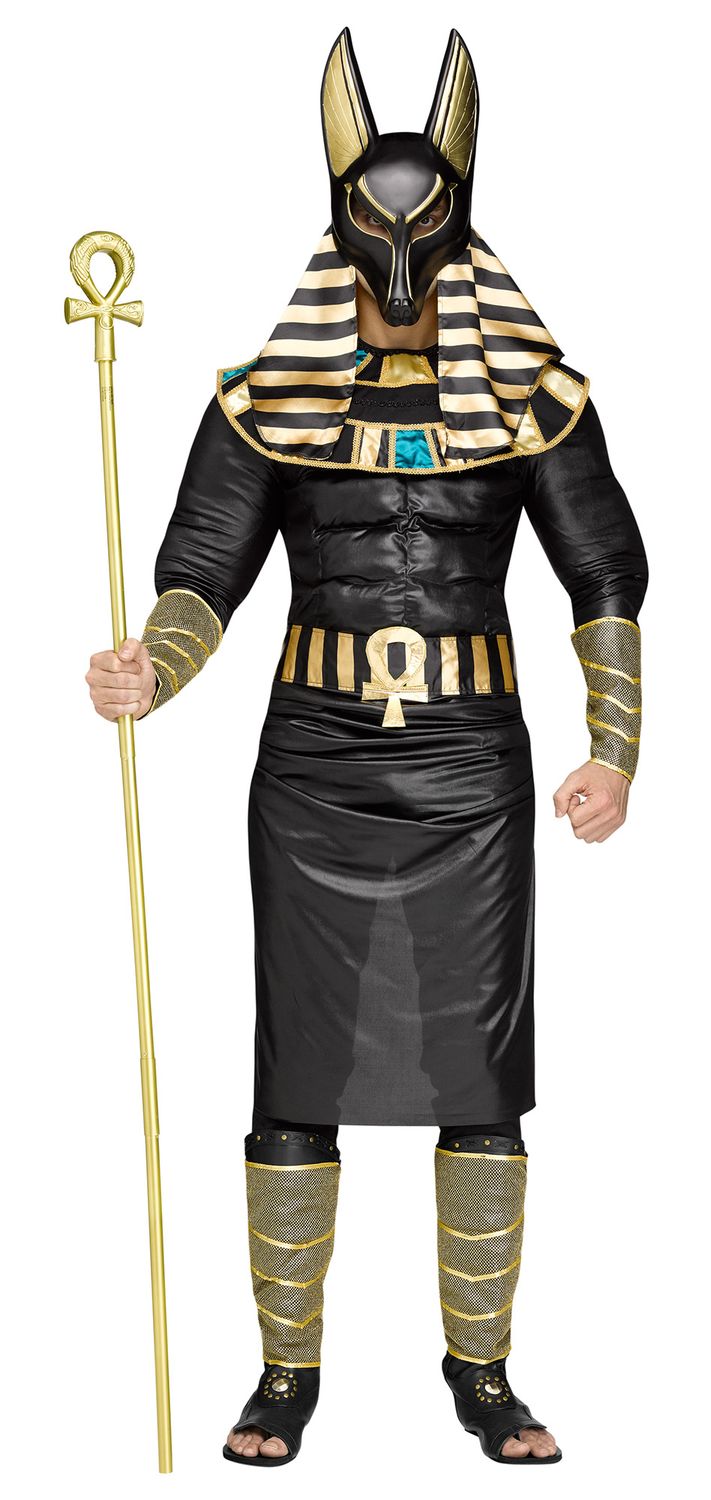 Anubis Adlt Muscle Costume, Attribute: Mens, Size: One Size