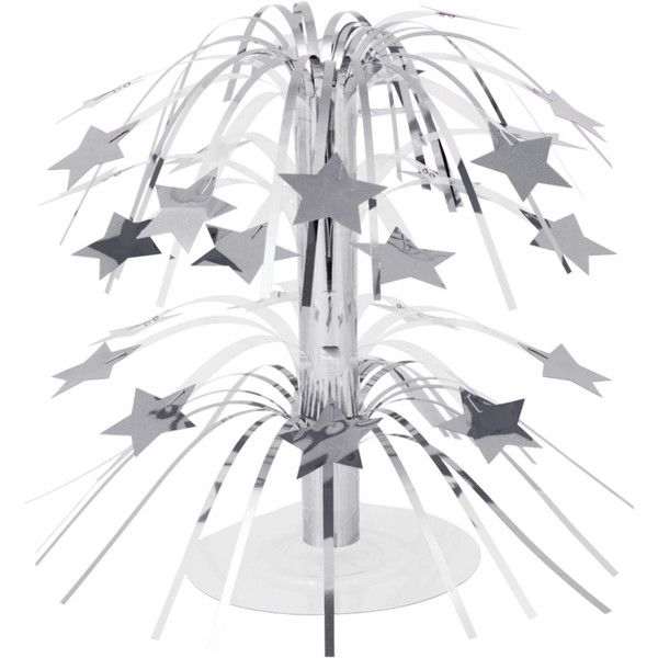 Mini Star Cascade Centerpiece -, Color: Silver