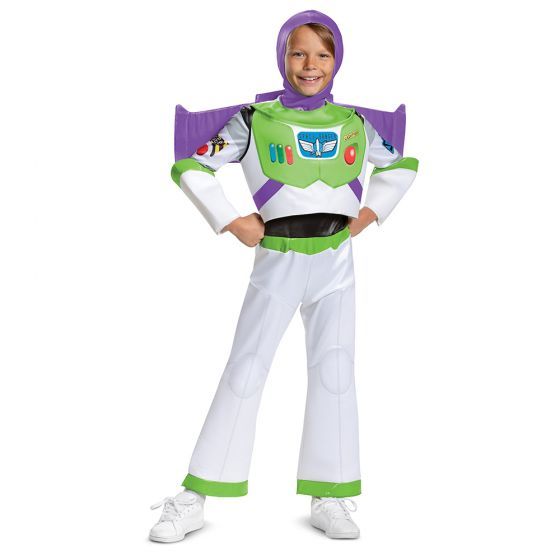 Toy Story - Buzz Lightyear Deluxe Child, Attribute: Boys, Size: S (4-6)