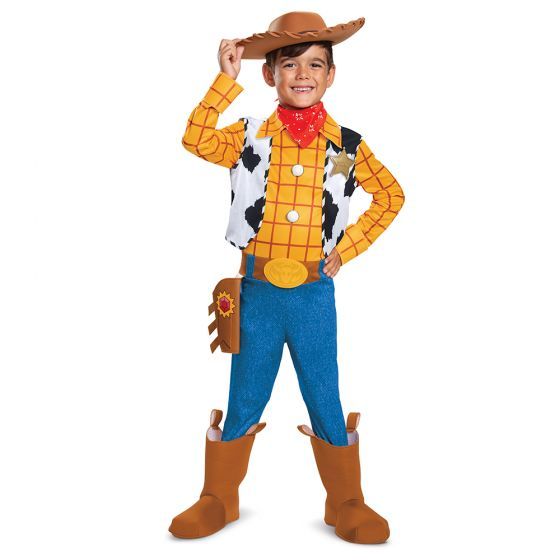 Toy Story - Woody Deluxe Child, Attribute: Boys, Size: S (4-6)