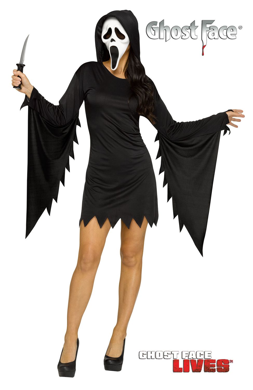 Ghost Face Glamour, Size: Small / Medium