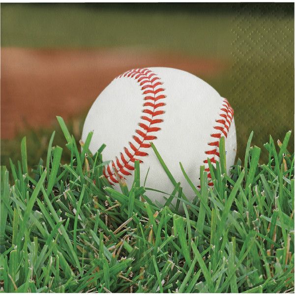 Sports Fanatic Baseball - Beverage Napkins 18ct