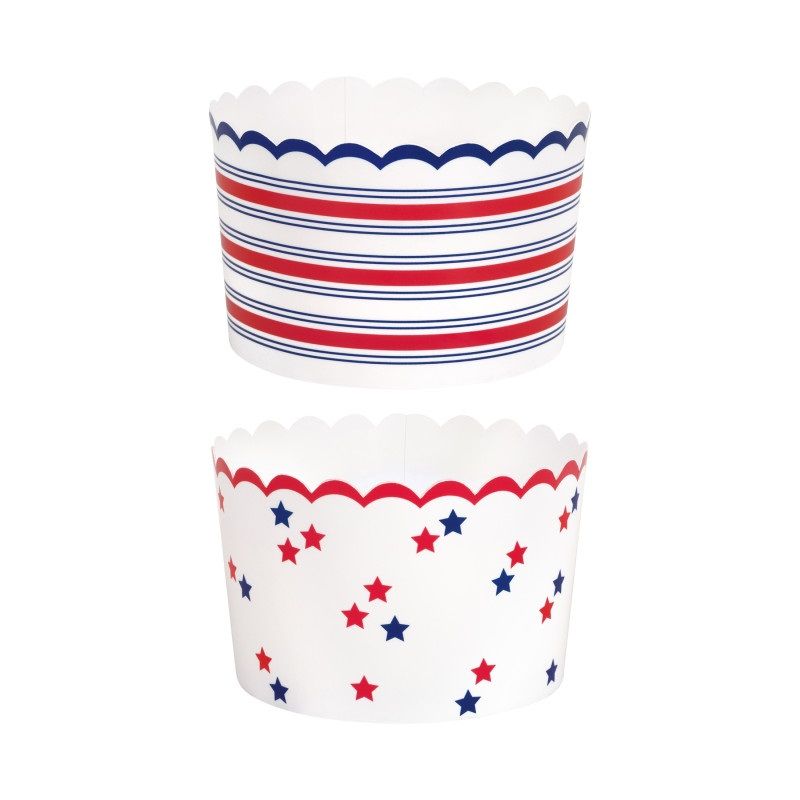 Peppy Patriotic - Paper Treat Cups 16ct