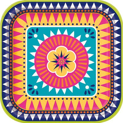 Boho Fiesta - 9" Plates  8 Ct
