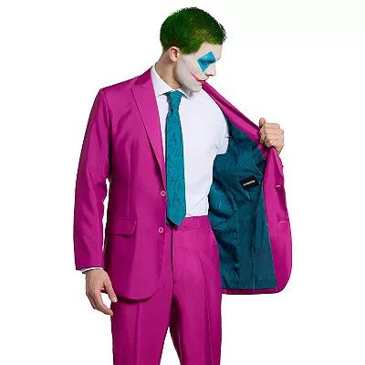 Ruby Red Joker Suit, Attribute: Mens, Size: Large