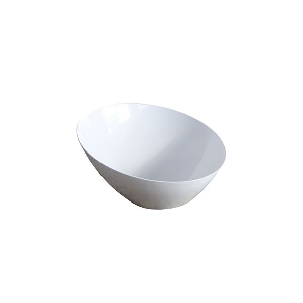 Angle Bowls White -, Size: 8 oz