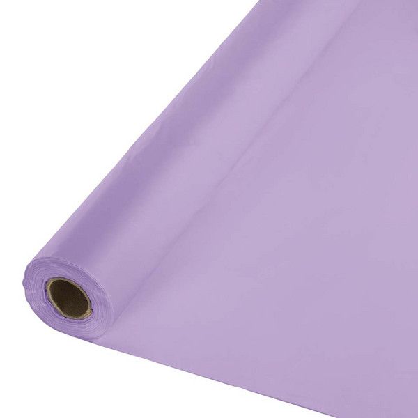Plastic Banquet Roll Luscious Lavender 100'
