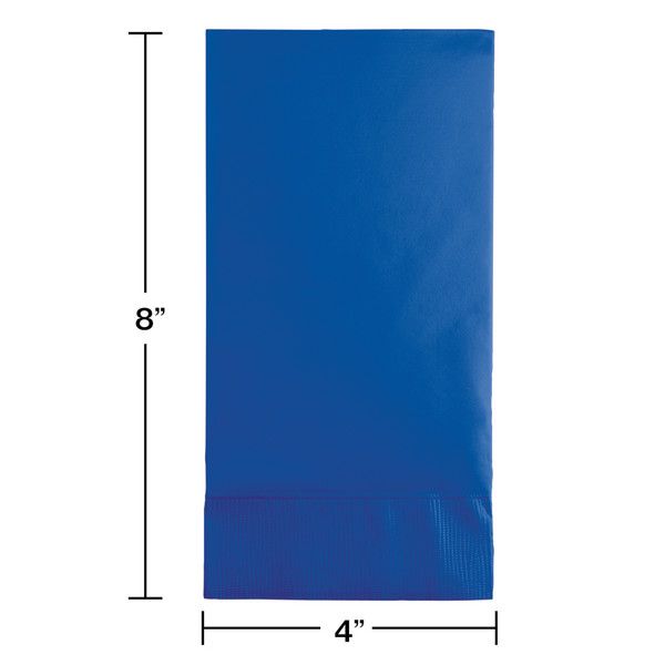 Guest Napkins 3 Ply Cobalt 16 Ct