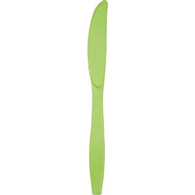 Plastic Knives Fresh Lime 50 Ct