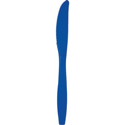 Plastic Knives Cobalt 24 Ct