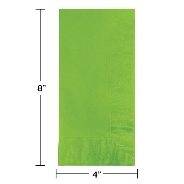 Dinner Napkins 2 Ply Fresh Lime 50 Ct